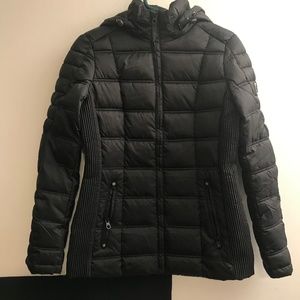 New Black Nautica Puffer Jacket Coat Sz Medium